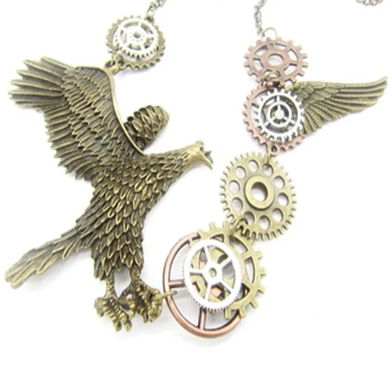 Стимпанк модное индивидуальное ожерелье для женщин стимпанк Ретро снаряжение