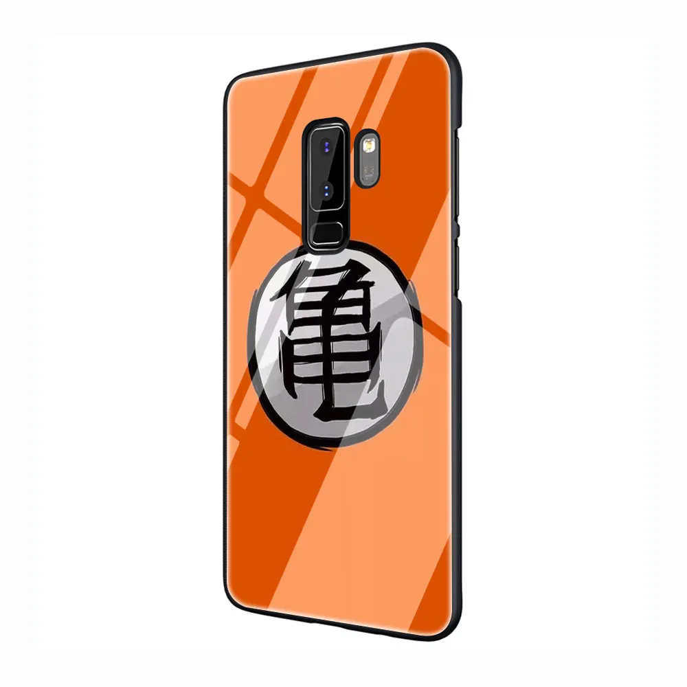G5 Dragon Ball z Супер Братья Марио логотип закаленное Стекло TPU черный чехол для Galaxy S7 Edge S8 S9 S10 Plus, Note 8, 9, 10, A10 20 30 40 50 60 - Цвет: G5