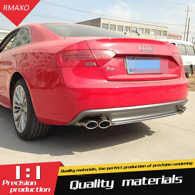 Для Audi A5 S5 тела комплект спойлер 2009 2015 для RS5 ABS задняя губа задний переднего