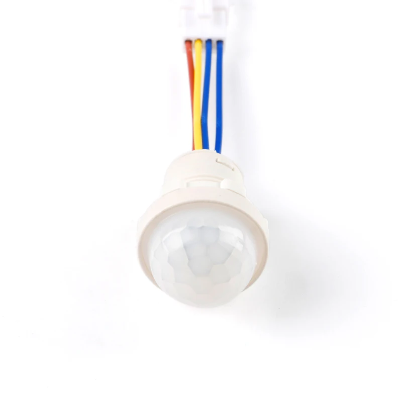 Мини-детектор PIR для туалета умный выключатель 110 В 220 светодиодный инфракрасный