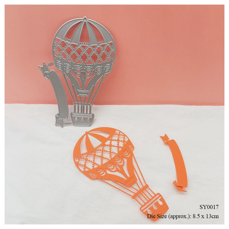 

Hot Air Balloon Metal Cutting Dies for DIY Scrapbooking Album Cardmaking Decorative Embossing Making Greeting Card P Paper Craft