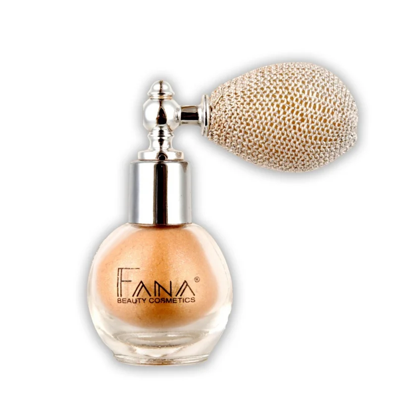 Блестящий хайлайтер пудра Мини Портативный атомайзер для макияжа флакон с