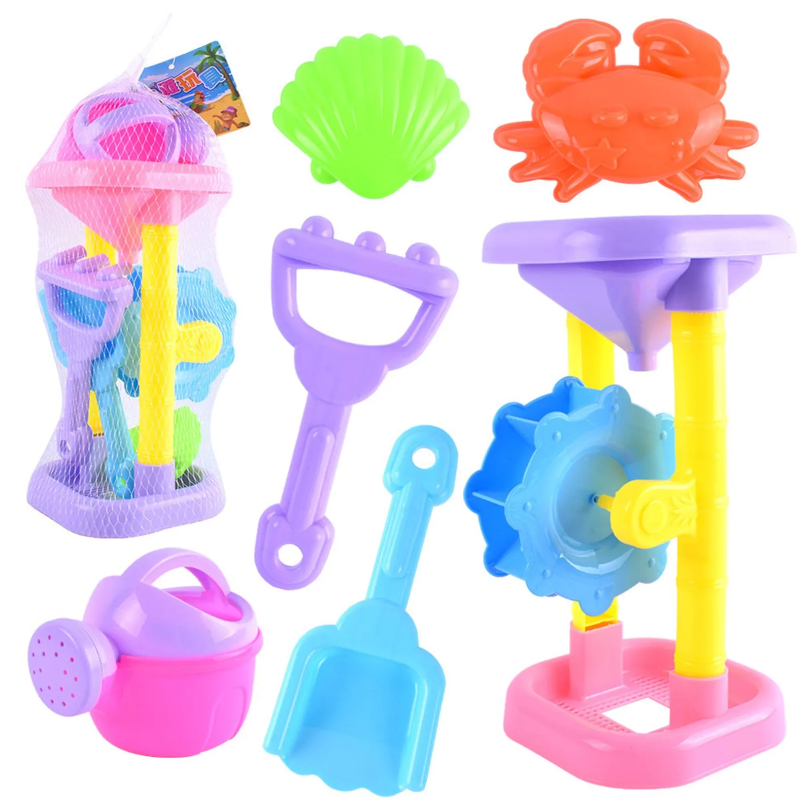 

Beach Toys for Kids 6Piece Beach Toy Sand Set Sand Play Sandpit Toy Summer Outdoor Toy baby toys juguetes playa sand toys praia