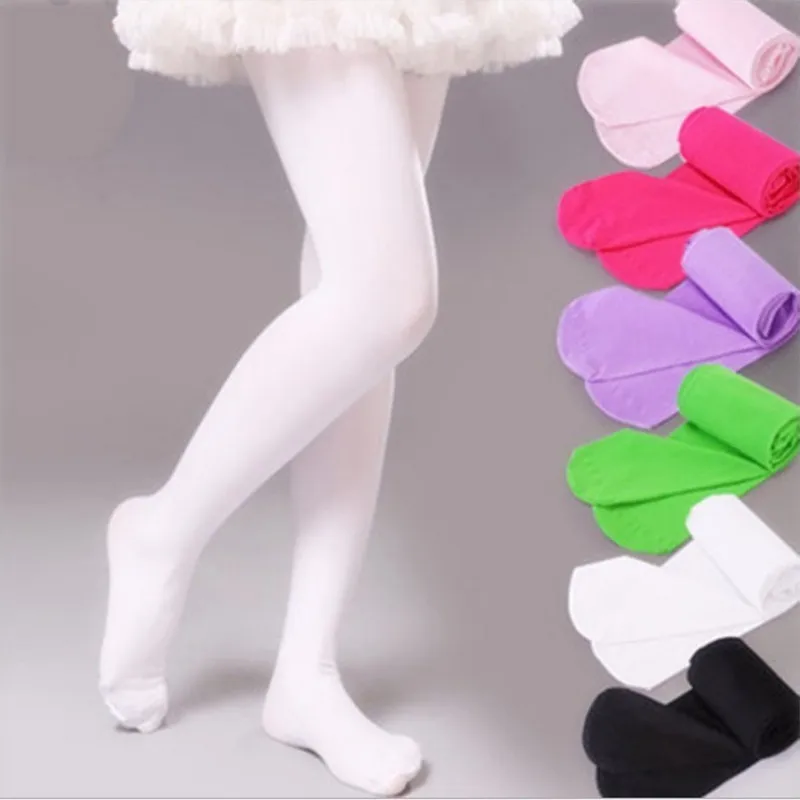 

Детские чулки От 0 до 15 лет для девочек, балетные танцевальные носки, тонкие модные бархатные леггинсы, носки, детские однотонные чулки