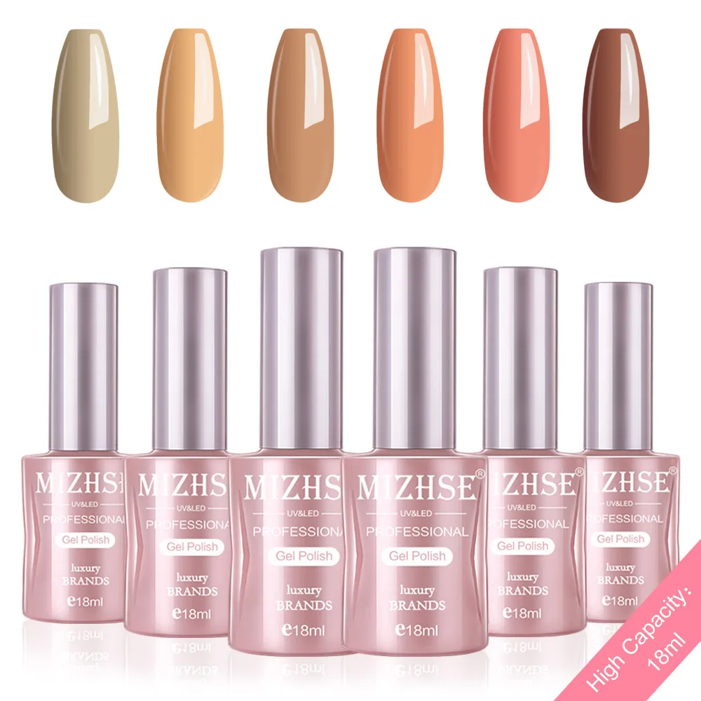 P39 MIZHSE набор гель-лака UV Vernis Полупостоянный Гель-лак лаковое гелевое покрытие для ногтей Отмачивание Чистый Цвет Гель-лак Подарочная коробка салонные наконечники - Цвет: P39