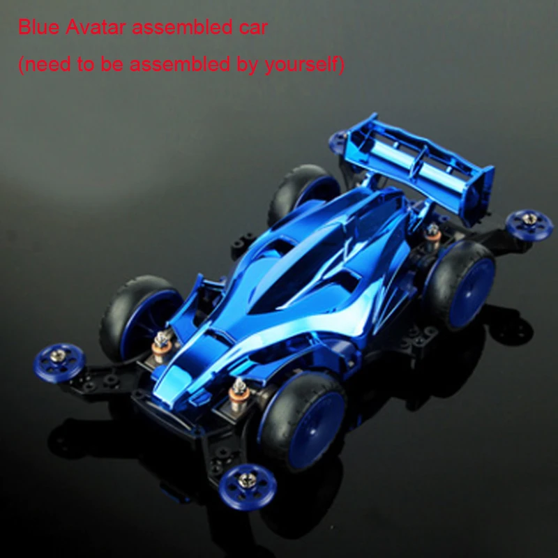 1 шт. Yangkai YIKA Mini 4WD модели гоночных автомобилей Avatar/Lightning/Meteor/Eagle сборная Готовая