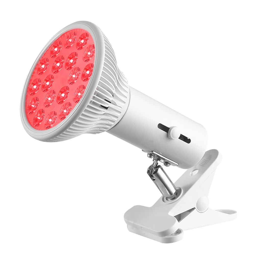 

(Bulb with Holder) Pure Red 630nm 660nm 850nm E27 LED Grow Light PAR38 Red Led Lamp for flowering Blooming, red light therapy