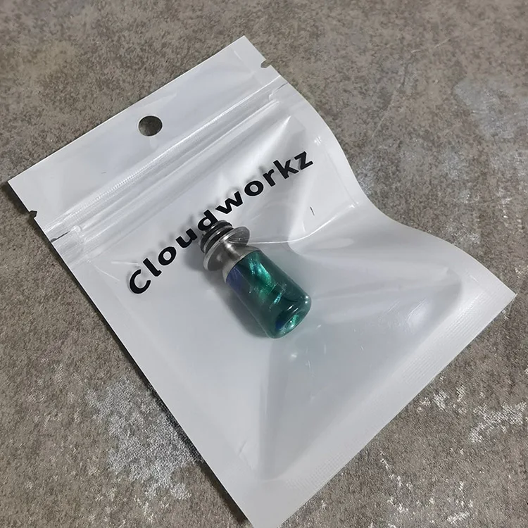 

Cloudworkz Beautiful Resin 510 Drip Tip MTL 3mm Inner Diameter Stainless Steel Tips