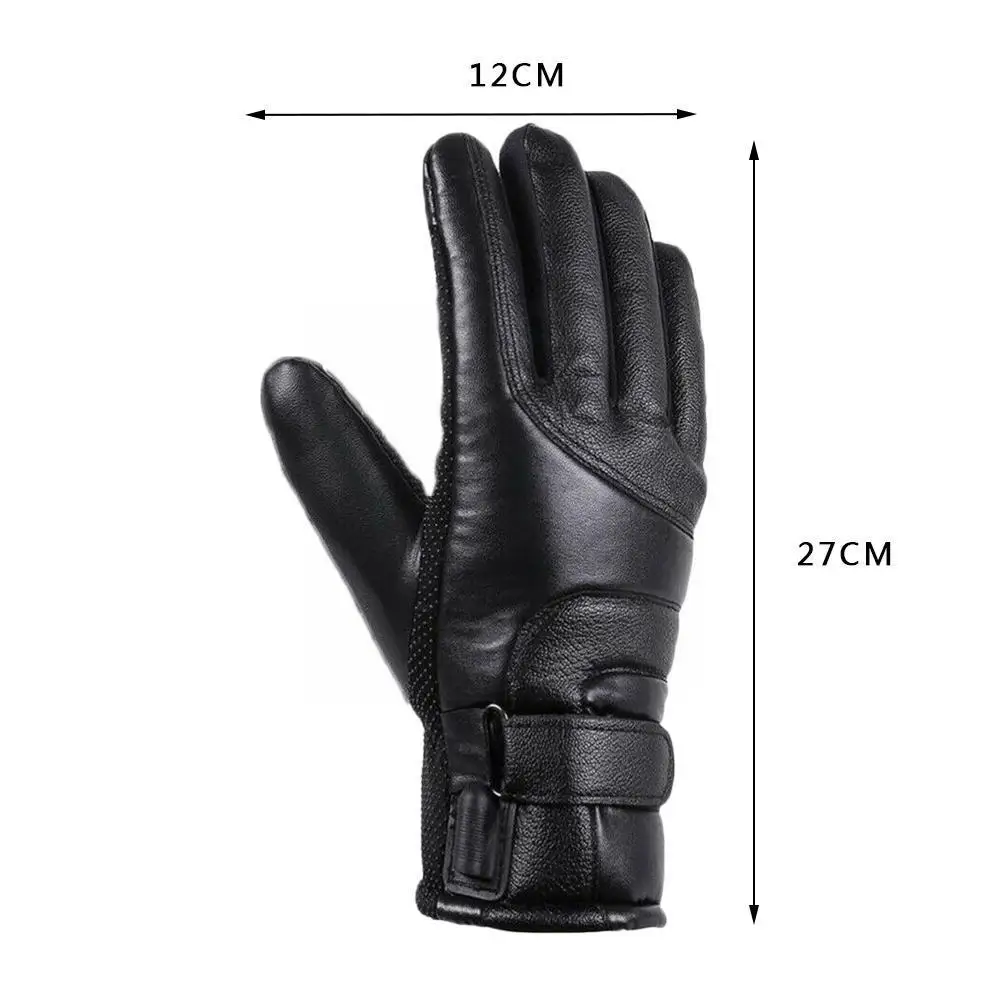 

1pcs Usb Powered Unisex Touchscreen Winter Thermal Gloves Ski Cycling Outdoor Motorcycle Bicycle Camping Bike Sports Hiking R3C3