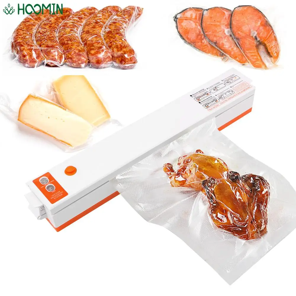 

Household Food Vacuum Sealer Vacuum Packaging Machine EU / US Plug Film Sealer Food Preservation