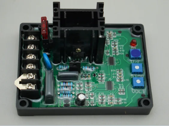 Бесщеточный генератор GAVR 12A AVR GAVR12A Напряжение регулятор|Детали генератора и