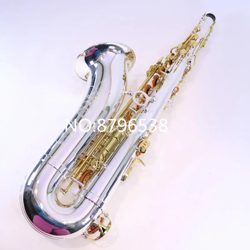 Юпитер JTS-1100SG Bb тенор саксофон латунный никель серебряный корпус золотой лаковый