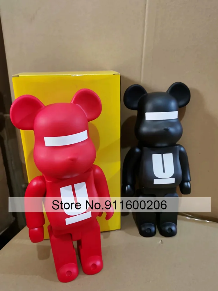 

Bearbricklys 28cm 400% Bear&bricklys Toy Blocks Bear Toy Action Toy Figures Garage Kits Dolls Kids Toys