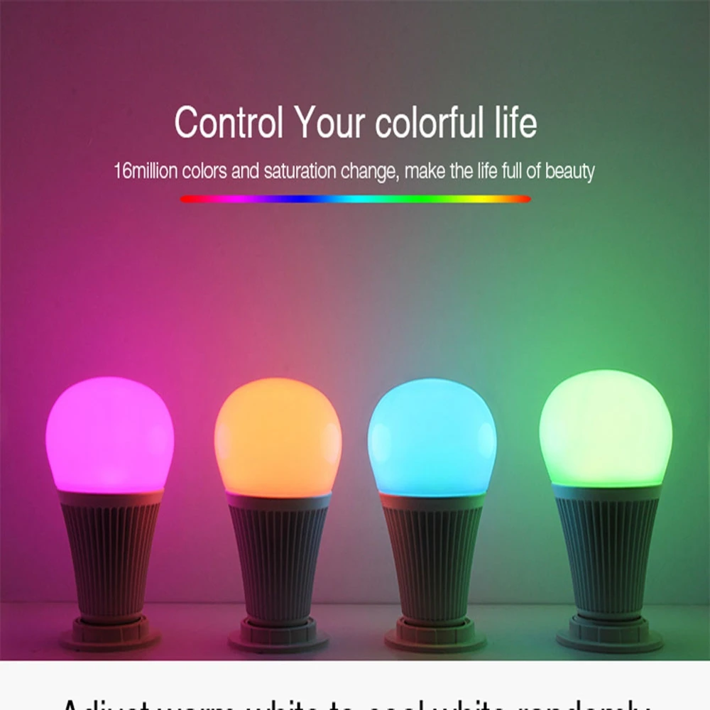 Mi светильник FUTD04 E27 9 Вт DMX512 RGB + CCT светодиодный с дистанционным управлением