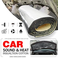 200cmx50cm 5mm10mm20mm30mm car sound deadener mat noise bonnet insulation deadening for hood firewall engine sticker