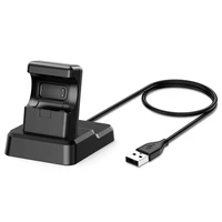 charger dock replacement charger stand charging cable cradle station base for fitbit charge 4 charge 4 se smart watch
