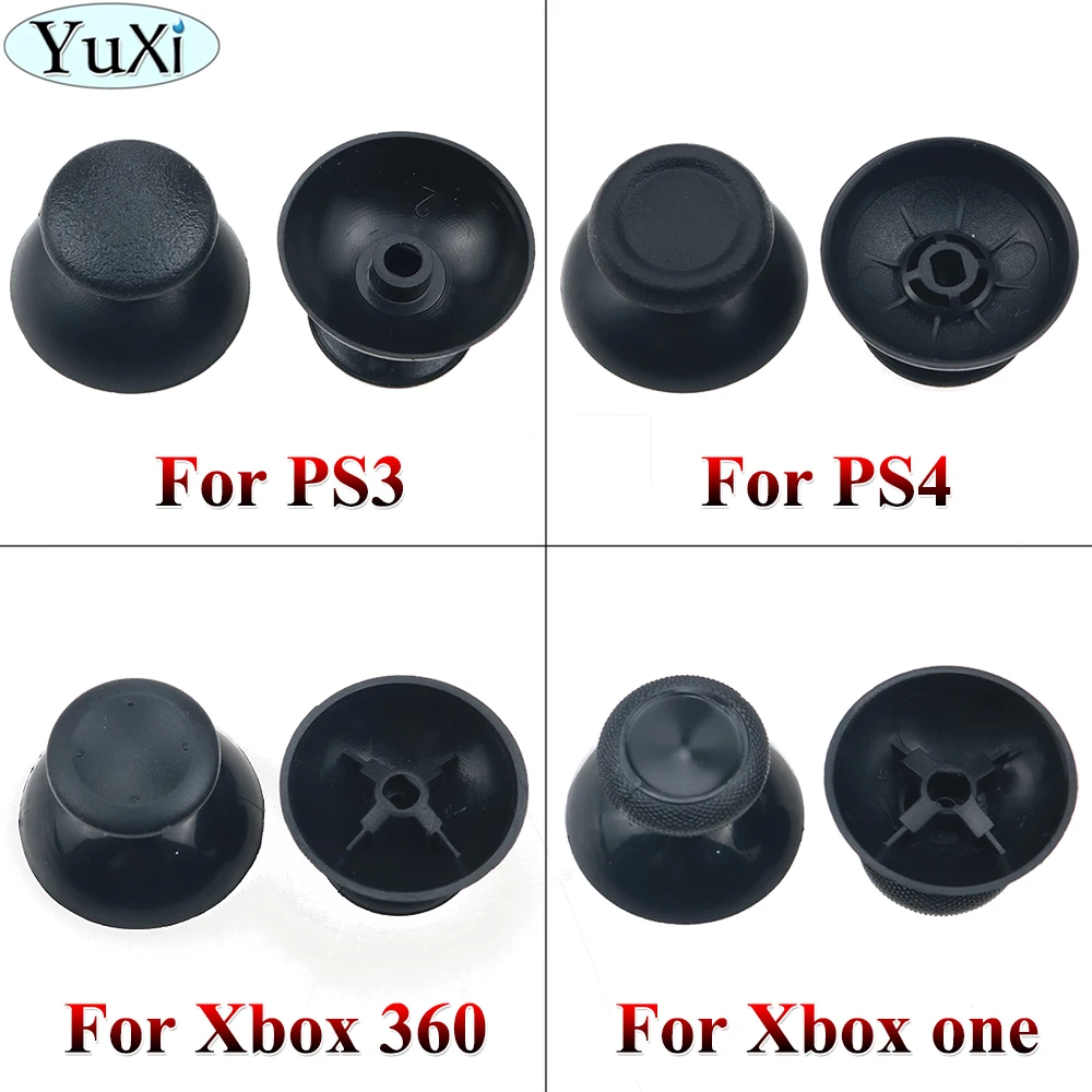 YuXi пластиковые Сменные ручки для джойстика крышки PS3 PS4 XBOX 360 контроллеры геймпады
