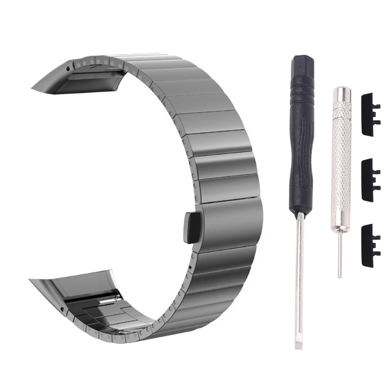 

Stainless Steel Wristband Metal Strap For -Huawei Honor Band 6 Smart Bracelet K3NB