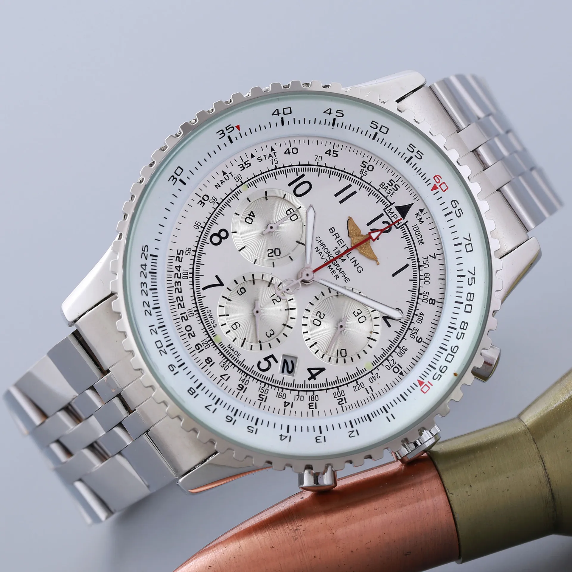 FOSSIL Роскошные брендовые наручные мужские часы кварцевые часы с ремешком из нержавеющей стали relojes hombre - Цвет: 7