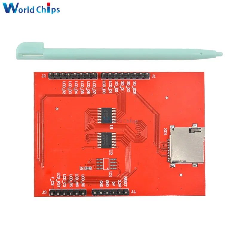 2,4 дюймов TFT ЖК-дисплей Сенсорный экран щит для Arduino UNO R3 Mega2560 ЖК-дисплей модуль 18-bit 262000 разных оттенков Дисплей доска