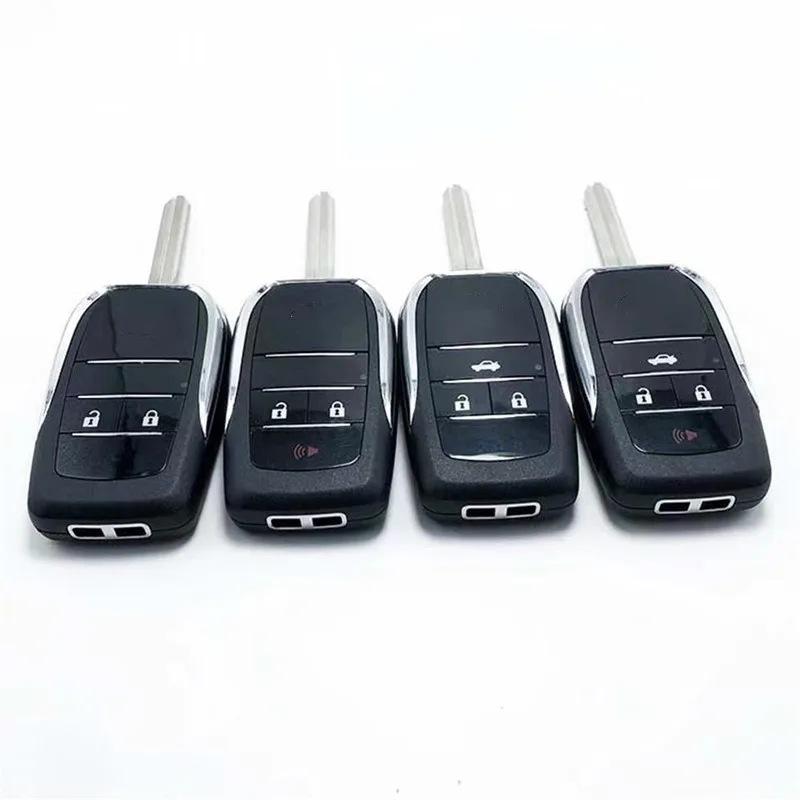 

Funda plegable con mando a distancia para Toyota Camry Corolla RAV4... Reiz de TOY43 2 y 3 botones de novedad de 2021