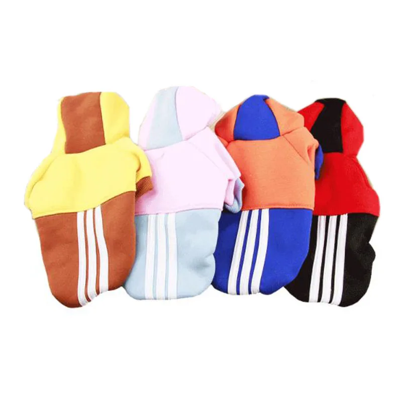 Одежда для собак зимняя теплая мягкая Спортивная Толстовка маленьких Чихуахуа