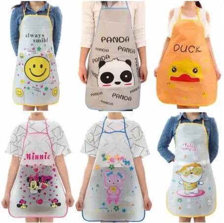 Японский и корейский кулинарный Фартук Кухонный женский водонепроницаемый