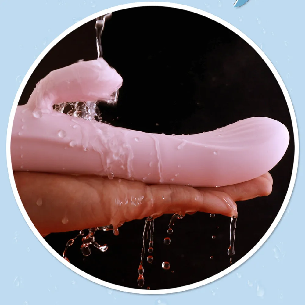 Фаллоимитатор в форме точки G вибратор кролика для женщин двойная вибрация