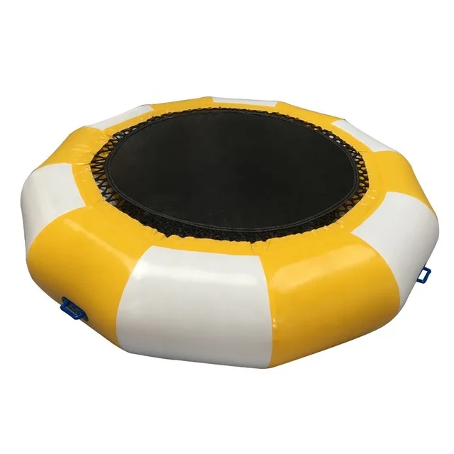 Водный батут Serie Splash Gevoerde Water Uitsmijter Opblaasbare Jump Батут Bounce Swim Platform For Sport