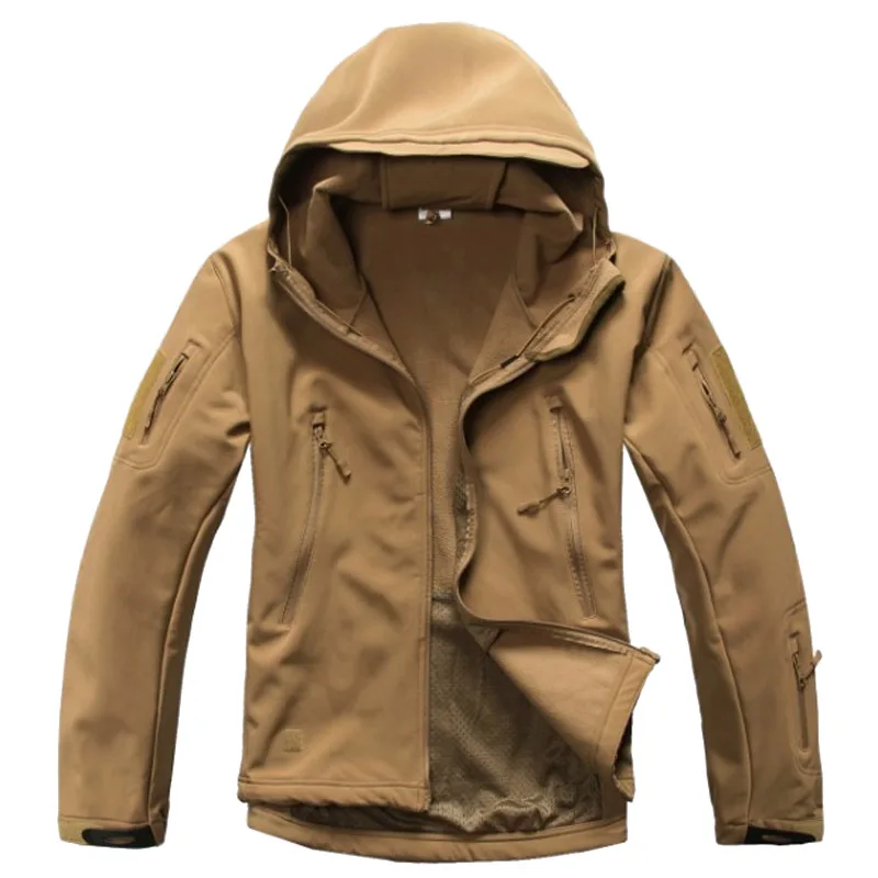 Армейская камуфляжная Мужская куртка тактическая зимние водонепроницаемые