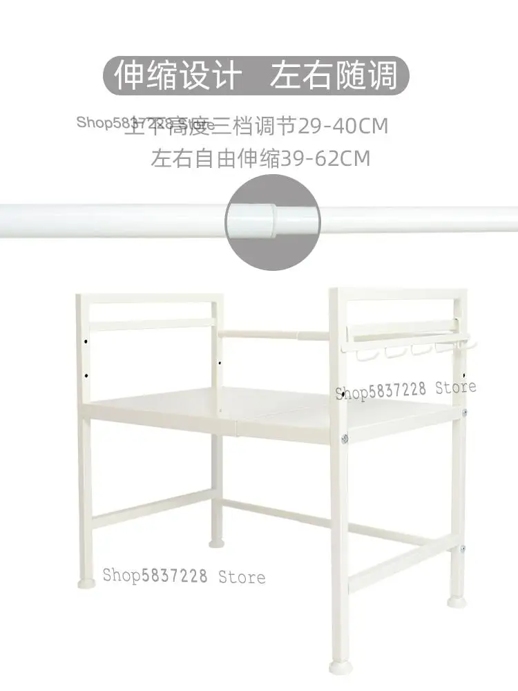 Выдвижной микроволновую печь стойки двойной духовой шкаф кухонной бытовой 2 слоя