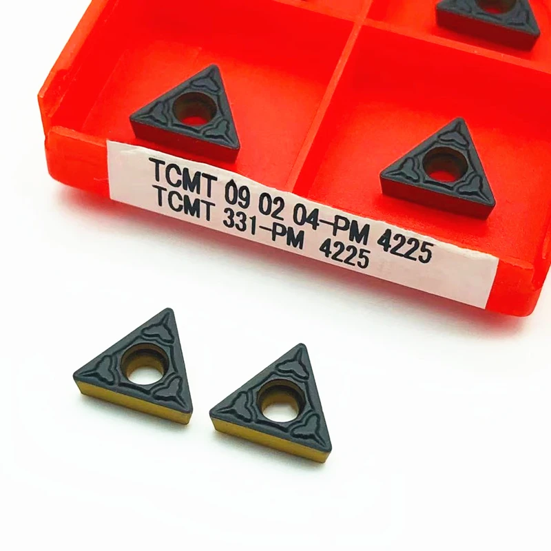 

TCMT 090204 PM4225 carbide inserts can be indexed internal turning tools CNC lathe tools TCMT090204 turning inserts TCMT090204