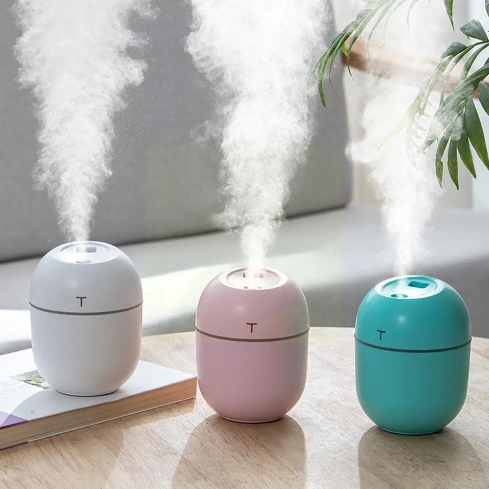 

220ml Usb Ultrasonic Air Humidifier Aroma Diffuser Oil Spray Essential Household Humidifier Diffuser T1i3