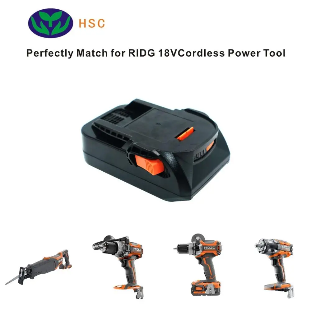 2 шт. Ач портативная батарея RID18B литий-ионная 18 в замена для Ridgid R840084 AC840084 130383025/AEG