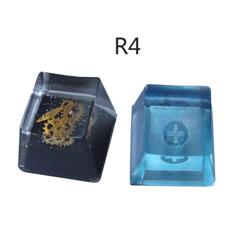 

Ручной работы заказной OEM R4 профиль смолы Keycap для Cherry MX переключатели механическая клавиатура RGB прозрачный полимерный Keycap