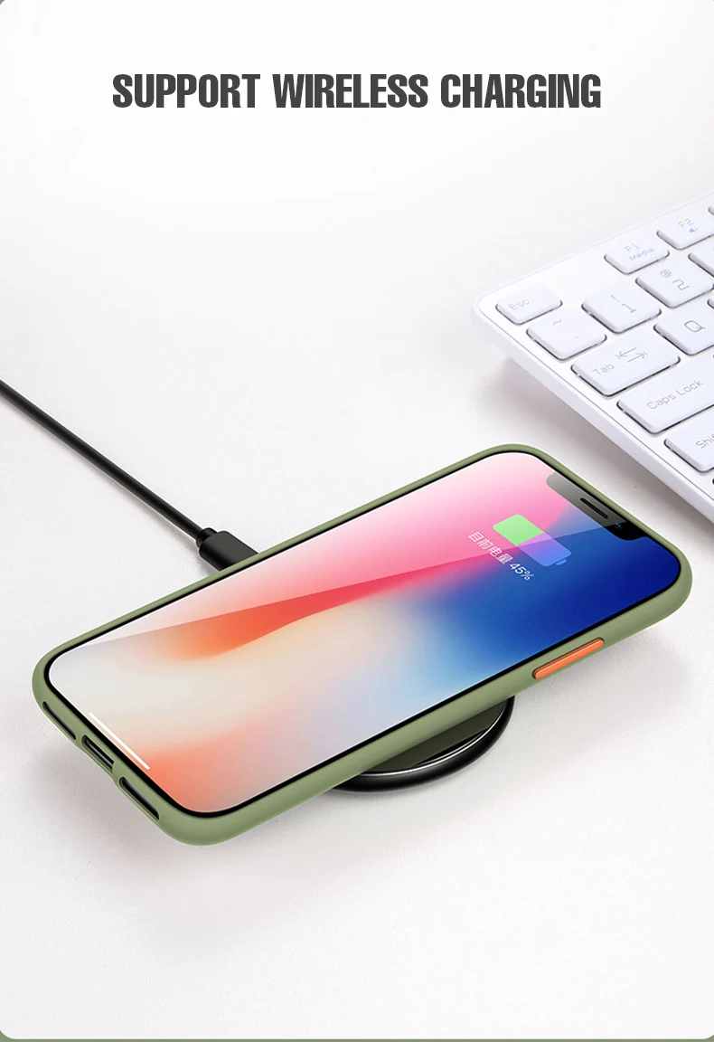 

Transparent Frame Matte phone case For Samsung Galaxy Note 8 9 10 S8 S9 S10 S10E A7 A9 J2 J4 J6 J7 J8 Prime Plus 2018 Cover Case
