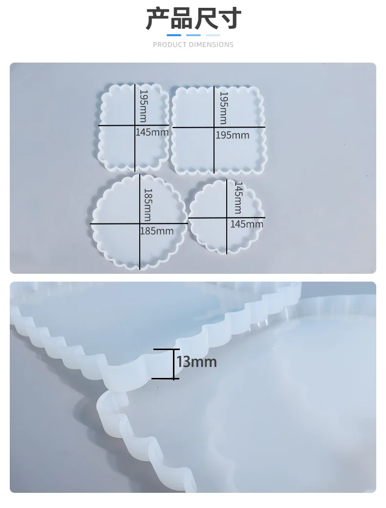 Не такая длинная форма для самостоятельной сборки из эпоксидной смолы