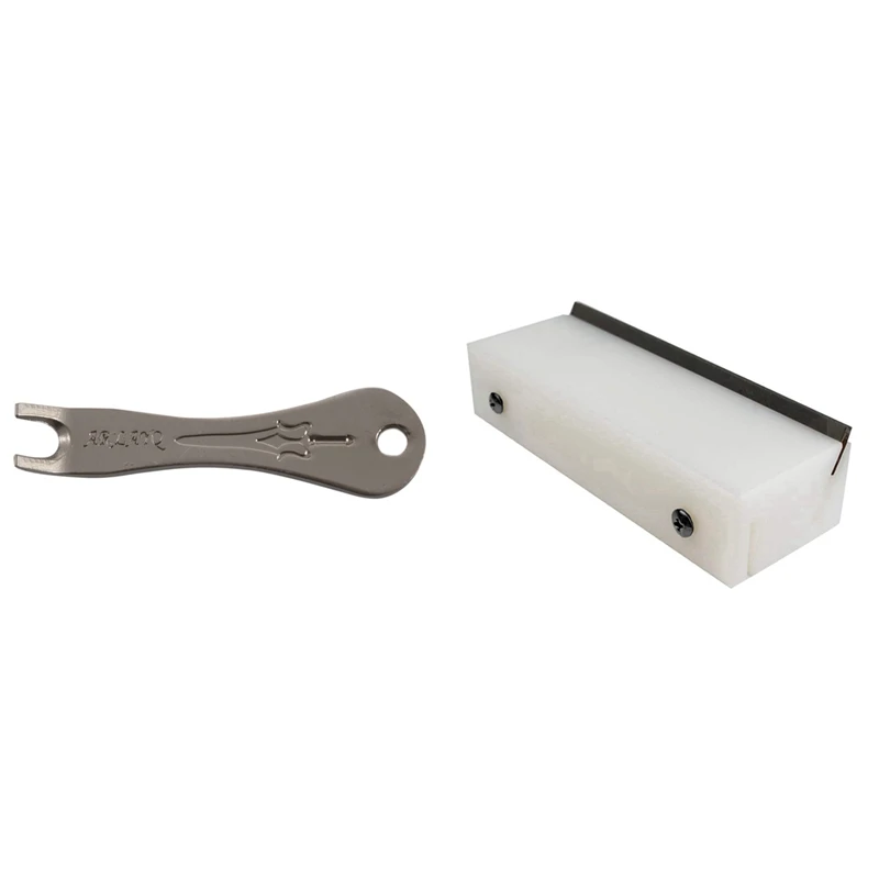 

1 Pcs String Bridge Pin Puller Pulling Remover Tool & 1 Pcs Fret Beveling File 45 Degrees End Bevel Flush Files