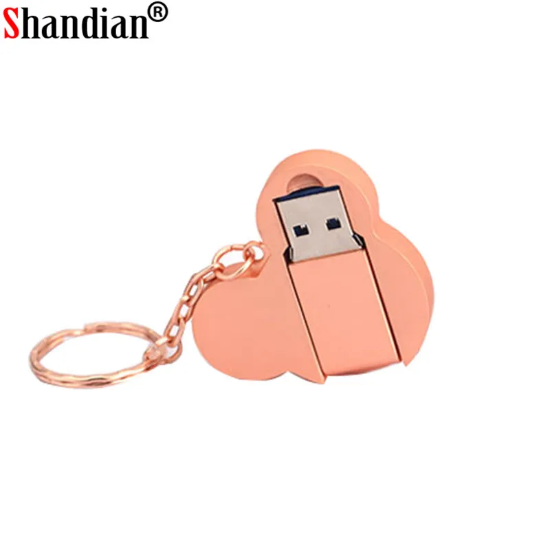Металлический USB флеш накопитель SHANDIAN 4 ГБ/16 ГБ/32 ГБ/64 ГБ|USB флэш-накопители| |