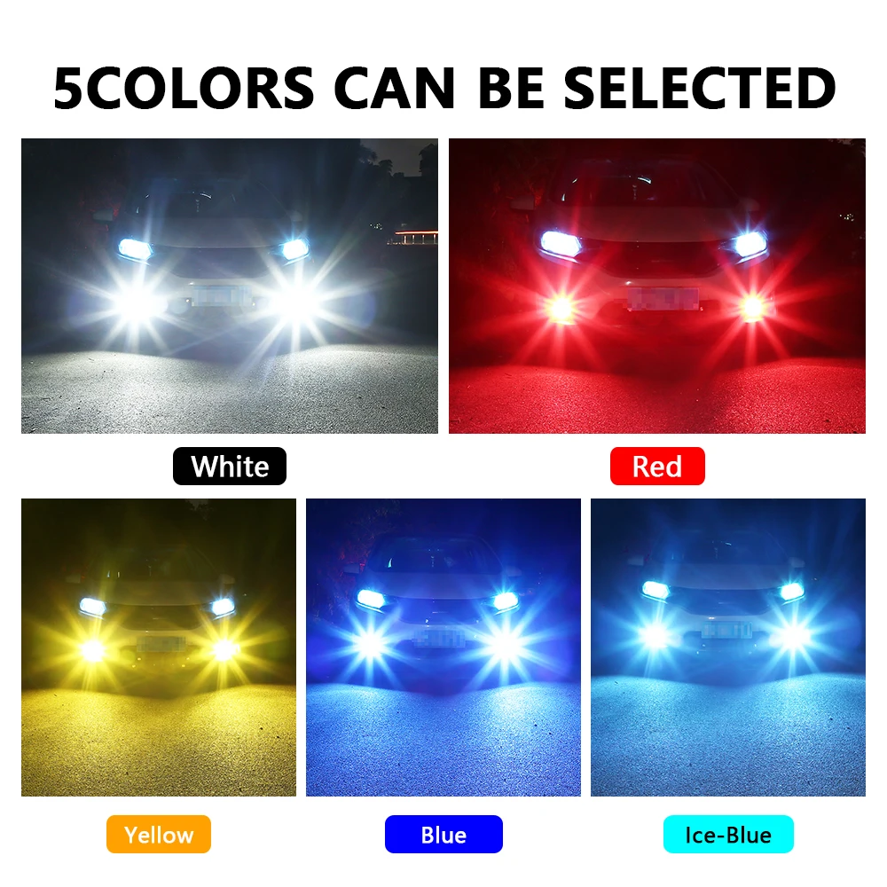 Светодиодные противотуманные фары H3 2 шт. s 4014 30SMD автомобильные