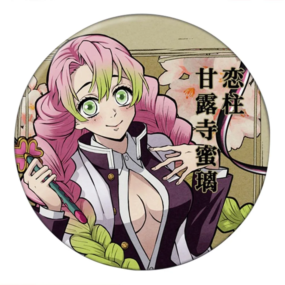 Демон убийца Kimetsu без Yaiba Значки для косплея брошь на застежке камадо Tanjirou значок