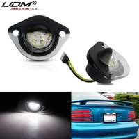 ijdm 12v 5w t10 led number license plate light lamps for ford mustang gt car license plate lights exterior access canbus 94 2004
