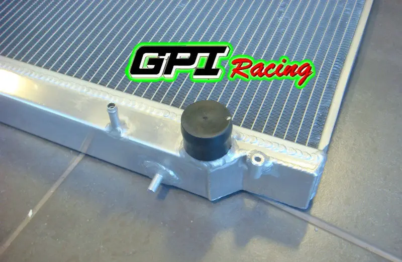 3 ряда Алюминий радиатора для NISSAN PATROL GU Y61 бензин 4.5L 97 01 AT/MT + вентиляторы|radiator for