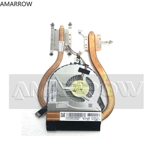 Оригинальный кулер для ноутбука HP 15-P 14-P 17-P 17-F, Охлаждающий радиатор и вентилятор 773449-001 4-го поколения