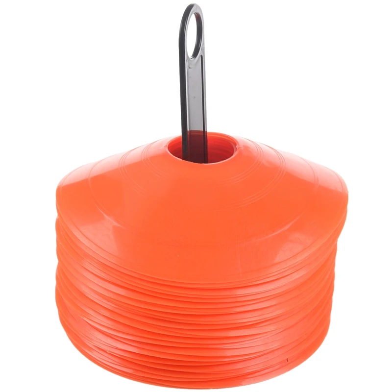 50 шт. футбольный тренировочный диск знак конуса вывеска для тренировок футбола