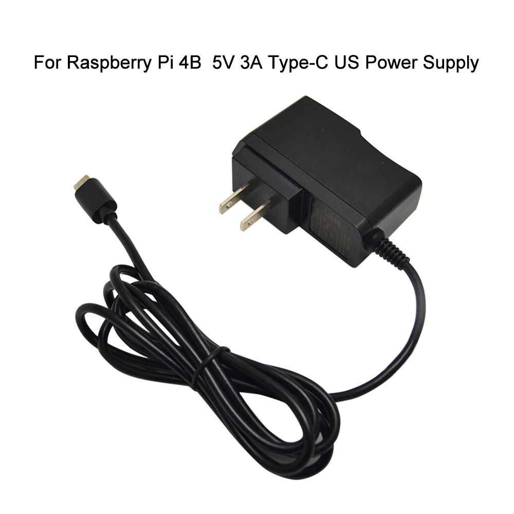 Оптовая продажа Raspberry Pi 4 комбинированный адаптер питания 5 В 3 А Type C для RPI Model B