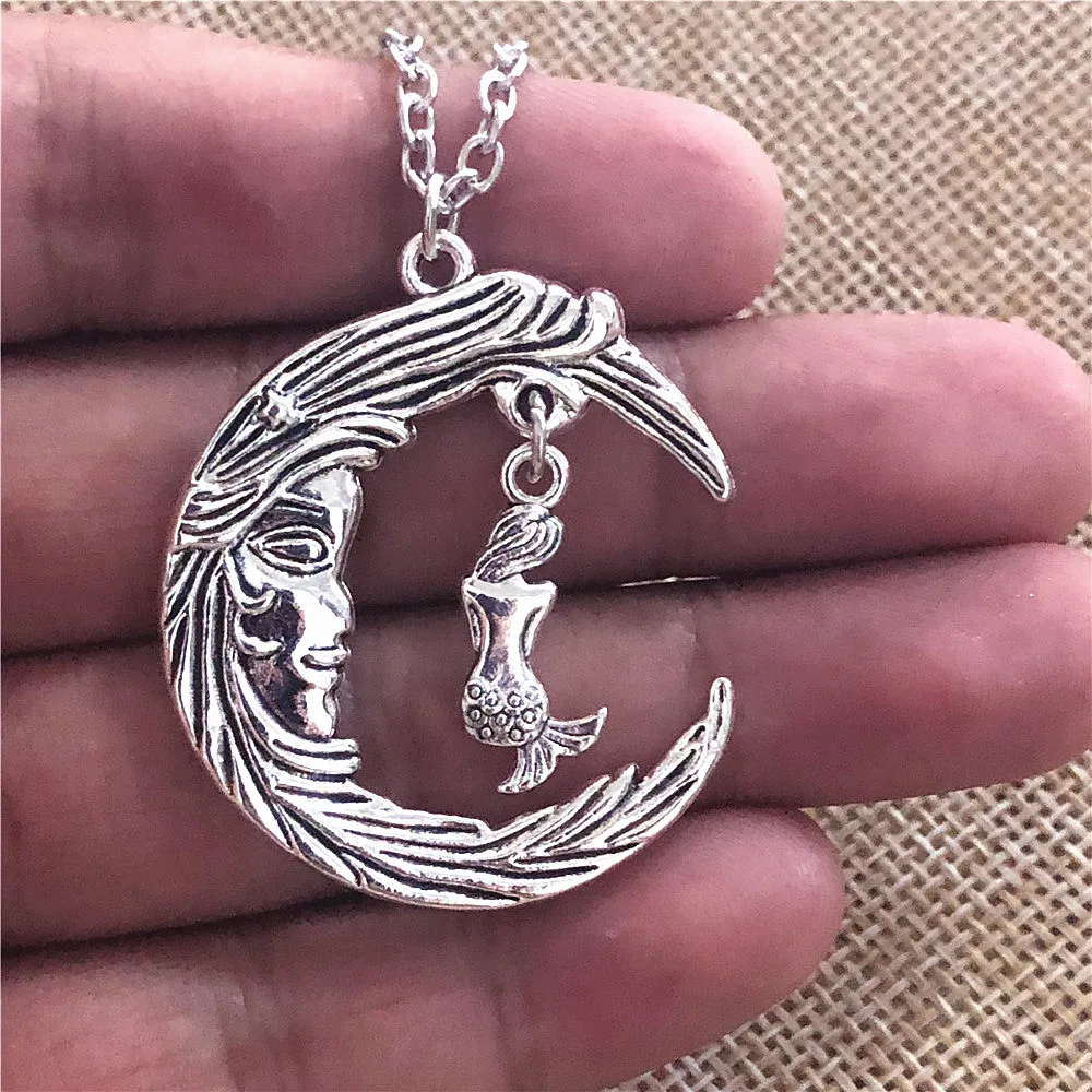 В готическом стиле love you to Moon уход за кожей лица ожерелье волшебник магия