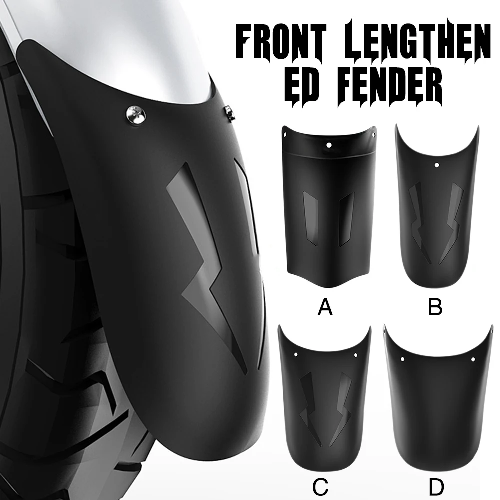 

Motorcycle Lengthen Front Fender Rear and Front Wheel Extension Fender Mudguard Splash Guard For Motorcycle