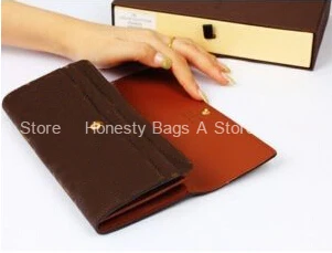 

Fashion Real Leather Wallet Multifunctional Wallet Brand Emilie Wallets Luxury Designer Men/women Card holder Purse With Logo