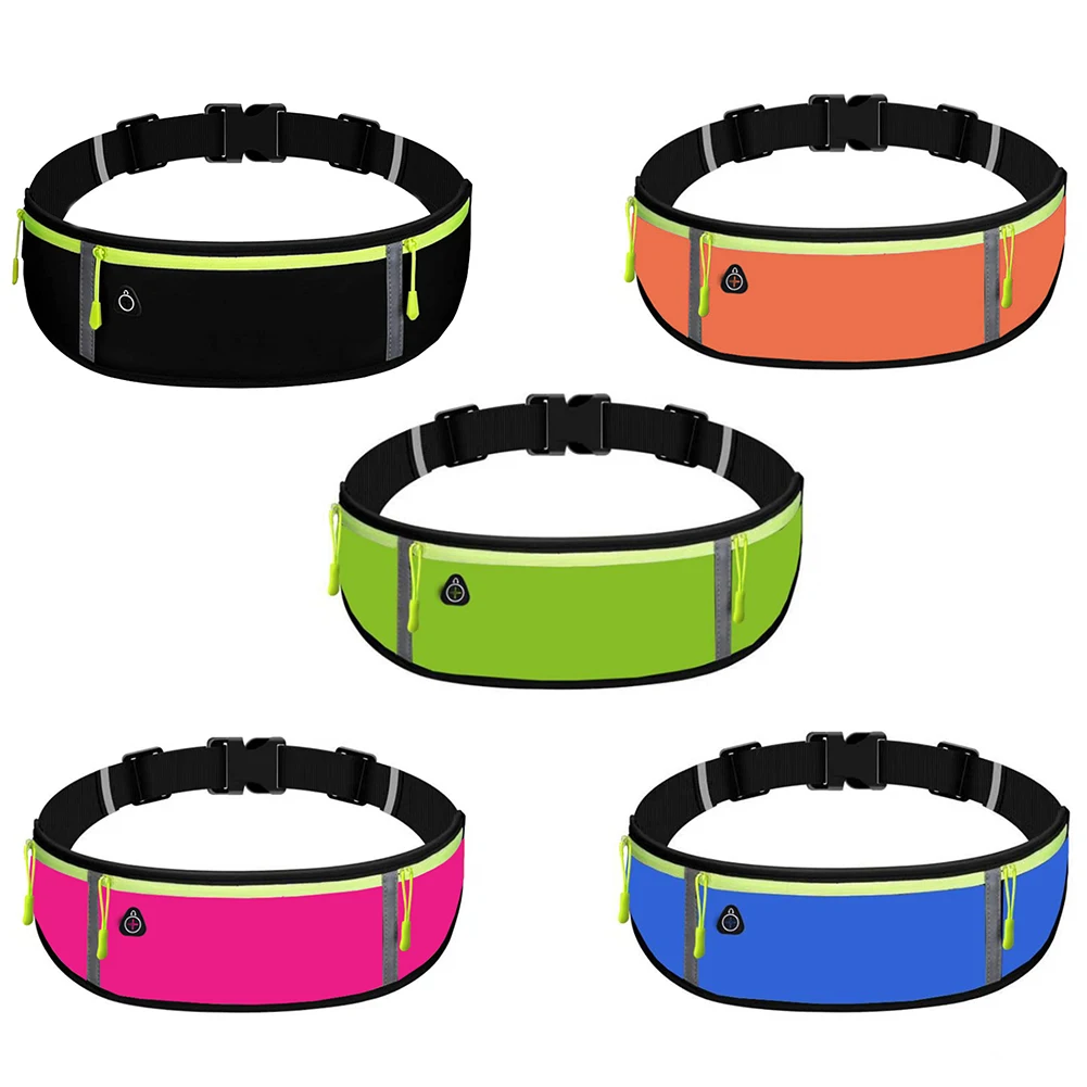 

Professional Running Waist Bag Sports Belt Pouch Mobile Phone Case Men Women Hidden Pouch Gym SportsBags Running Belt Waist Pack